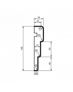 Молдинг Leptonika MC 122 с гладким профилем 2000*145*30 мм-foto2