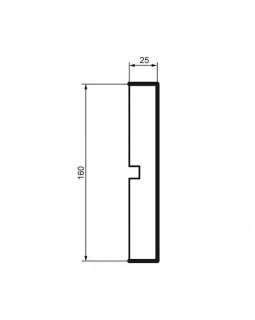 Молдинг Leptonika MC 145 с гладким профилем 2000*110*25 мм-foto4