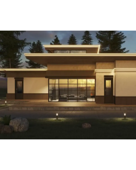 Молдинг Leptonika MC 308 с гладким профилем 2000*200*65 мм-foto4