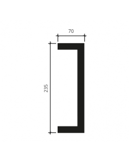 Европласт Фриз 4.03.102 Пенополиуретан 2000*235*70 мм-foto2