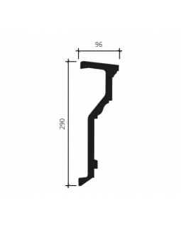 Карниз Европласт 4.81.001 Пенополиуретан 2000*288*95 мм-foto2