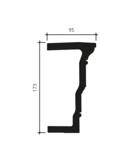 Архитрав Европласт 4.04.302 Пенополиуретан 2000*173*95 мм-foto2