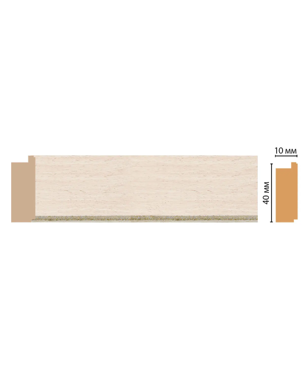 Багет Decomaster 109-13 (40*10*2400)