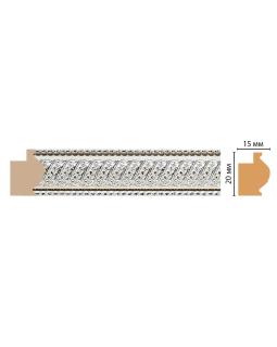 Багет Decomaster 583-22 (20*15*2900)