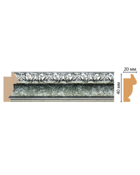 Багет Decomaster 807-44 (40*20*2900)