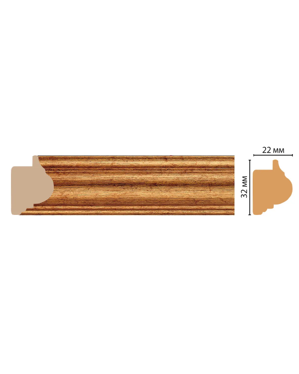Багет Decomaster 651-176 (32*22*2900)