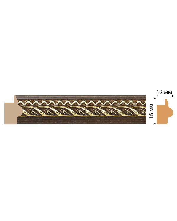 Багет Decomaster 117-438 (16*12*2400 мм)