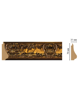Багет Decomaster 566-1606/15 (70*31*2900мм)