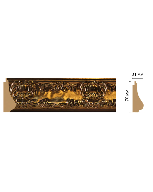 Багет Decomaster 566-1606/15 (70*31*2900мм)