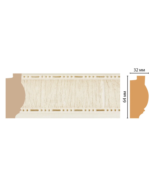 Багет Decomaster 176-6 (64*32*2900)
