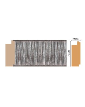 Багет Decomaster 108-29 (70*10*2400)