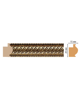 Багет Decomaster 583-28 (20*15*2900)