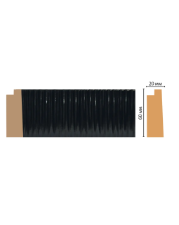 Багет Decomaster 611-195/15 (60*34*2900мм)