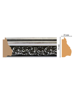 Багет Decomaster 919-1605B/12 (75*35*2900мм)