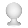 Европласт Крышка (шар) 4.77.101 Пенополиуретан 230*179 мм