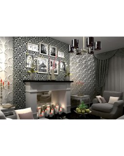 Камин SKM1 Artpole Гипс-foto4