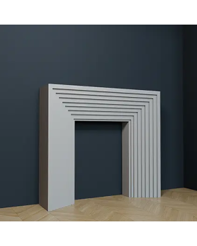 Полка камина Европласт 1.64.803 Пенополиуретан 1200*300*280 мм-foto4