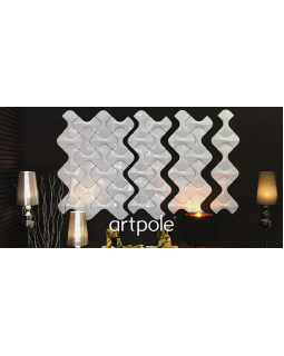 3d панель Artpole Flip Platinum Гипс с виниловым покрытием 330*188*28 мм-foto6