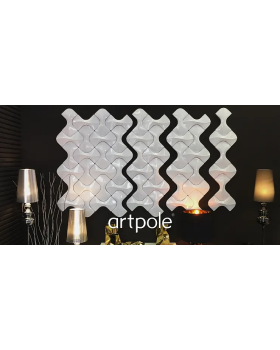 3d панель Artpole Flip Platinum Гипс с виниловым покрытием 330*188*28 мм-foto6
