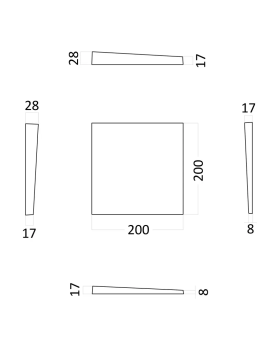 3d панель Artpole Kvadro Elementary Гипс 100-200*100*200*30 мм-foto11