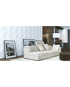 3d панель Artpole Kvadro Elementary Гипс 100-200*100*200*30 мм-foto4