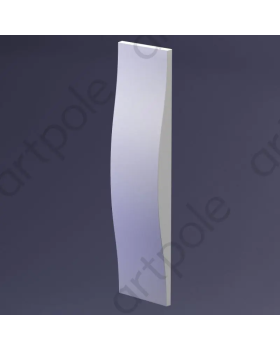 3d панель Artpole Stream Elementary Гипс 330-537*35-40*130 мм-foto3