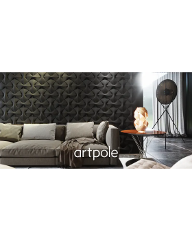 3d панель Artpole Flip Platinum Гипс с виниловым покрытием 330*188*28 мм-foto4