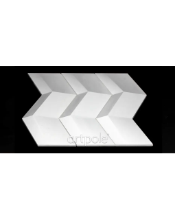 3d панель Artpole Mercury Platinum Гипс с виниловым покрытием 250*145*22 мм-foto8