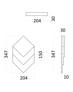 3d панель Artpole Grand Platinum Гипс с виниловым покрытием 347*204*30 мм-foto2