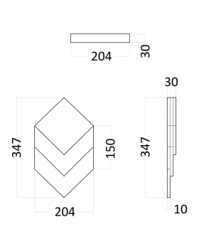 3d панель Artpole Grand Platinum Гипс с виниловым покрытием 347*204*30 мм-foto2