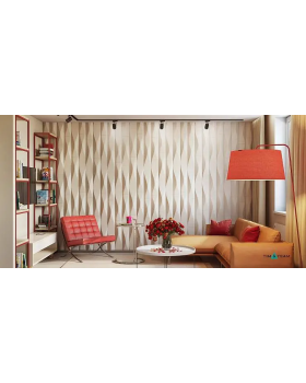 3d панель Artpole Waterfall Elementary Гипс-foto4