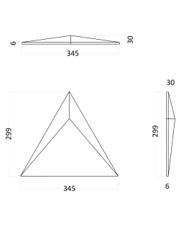 3d панель Artpole Sirius Platinum Гипс с виниловым покрытием 345*299*30 мм-foto2