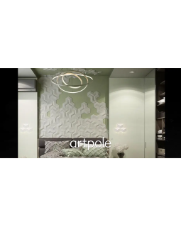 3d панель Artpole Mercury Platinum Гипс с виниловым покрытием 250*145*22 мм-foto10