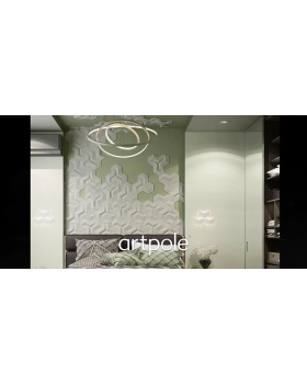 3d панель Artpole Mercury Platinum Гипс с виниловым покрытием 250*145*22 мм-foto10