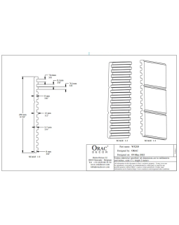 Декоративная панель Orac Decor WX205 Track Дюрополимер 2000-2600*250*13 мм-foto5