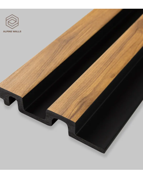 Стеновая панель Alpine Walls LineArt ECO7401W, ECO78217401BT Полистирол 2900*120*21 мм-foto2