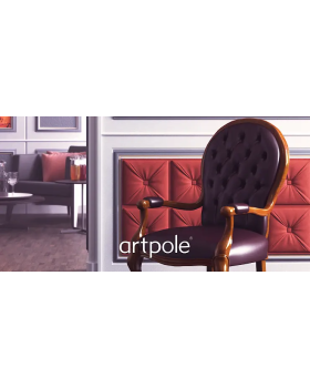 3d панель Artpole Chester Platinum Гипс с виниловым покрытием 500*500*33 мм-foto6