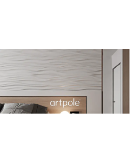 3D панель Artpole Silk Elementary Гипс 600*600*25 мм-foto3
