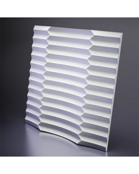 3d панель Artpole Ruffle M-0033 Гипс