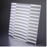 3d панель Artpole Ruffle M-0033 Гипс