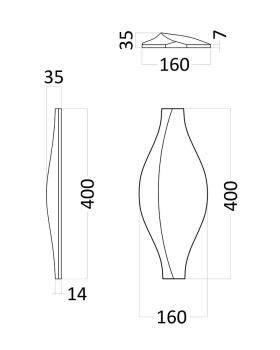 3d панель Artpole Dove Platinum Гипс с виниловым покрытием 400*160*35 мм-foto2