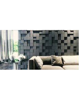 3d панель Artpole Tetris Platinum Гипс c виниловым покрытием 120*120*13-33 мм-foto8