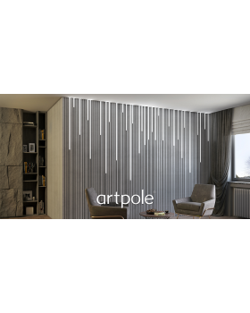 3D панель Artpole Barcode Гипс С подсветкой-foto7