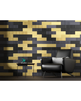 Декоративная панель Decoplume Base Композитный полимер 300*100*10 мм-foto5