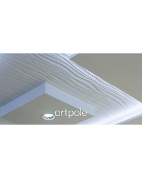 3D панель Artpole Silk Elementary Гипс 600*600*25 мм-foto4
