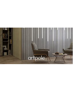 3D панель Artpole Barcode Гипс С подсветкой 600*600*25 мм-foto8