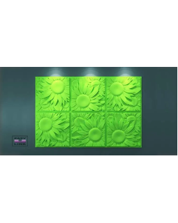 3D панель Artpole Sunflower Гипс-foto4