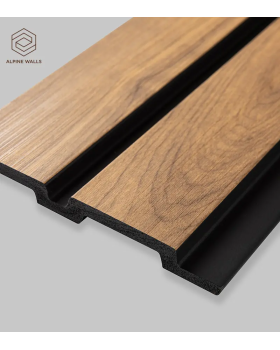 Стеновая панель Alpine Walls LineArt ECO0201W, ECO0201 Полистирол 2900*122*12 мм-foto2