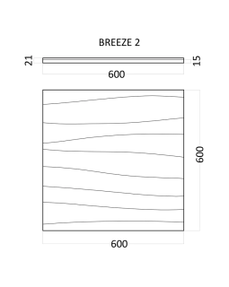 3d панель Artpole Breeze Гипс 600*600*21 мм-foto5