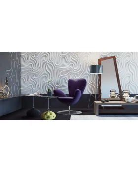 3d панель Artpole Foggy Гипс 650*650*24 мм-foto2
